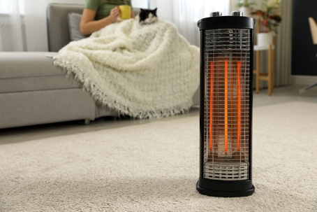 A space heater.