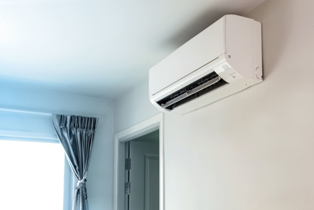 A ductless mini-split.